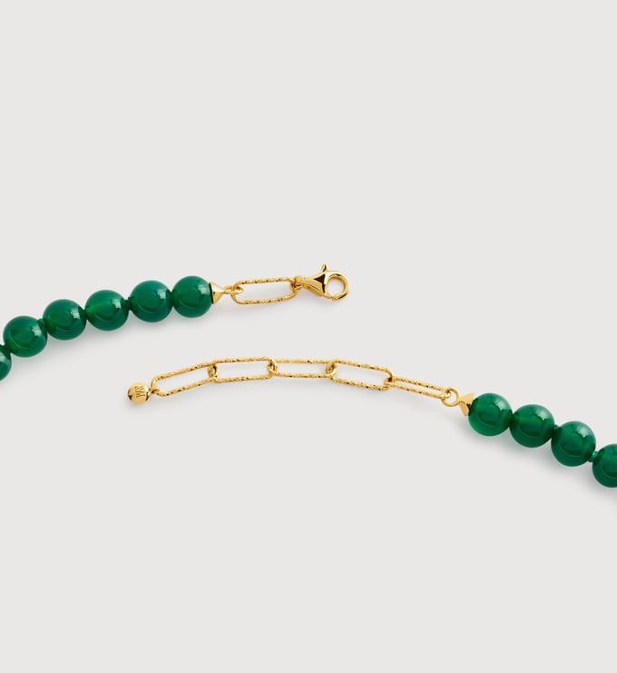 【TATIANA】Apink銀紙着用★Green Mix Coin Beads Necklace il_340x270.5619683493_icli.jpg