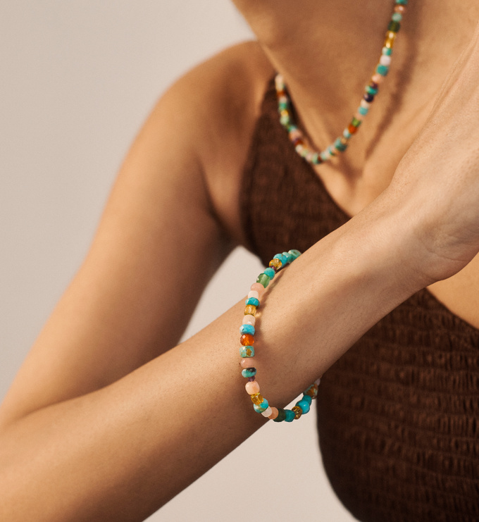 【Monica Vinader】Amulet Freedom ネックレス Monica Vinader Amulet Freedom ネックレス | ゴールドトーン