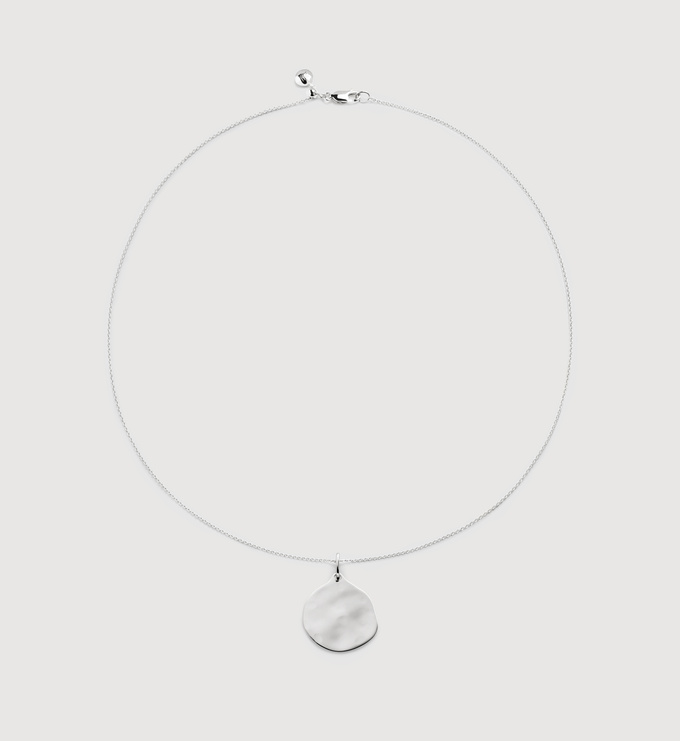 Siren Muse Round Pendant Necklace - Monica Vinader