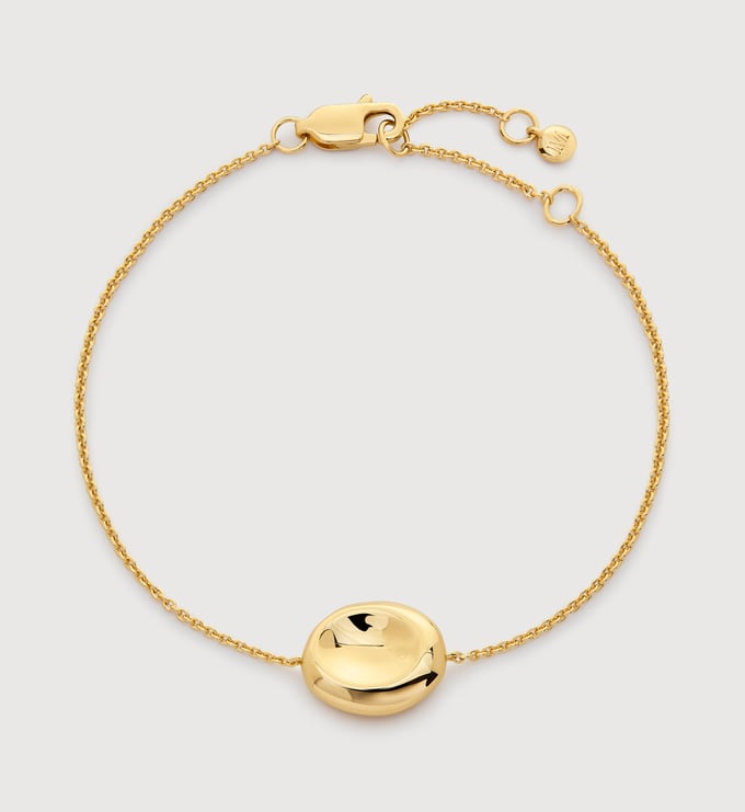 Gold Vermeil Aria Chain Bracelet - Monica Vinader
