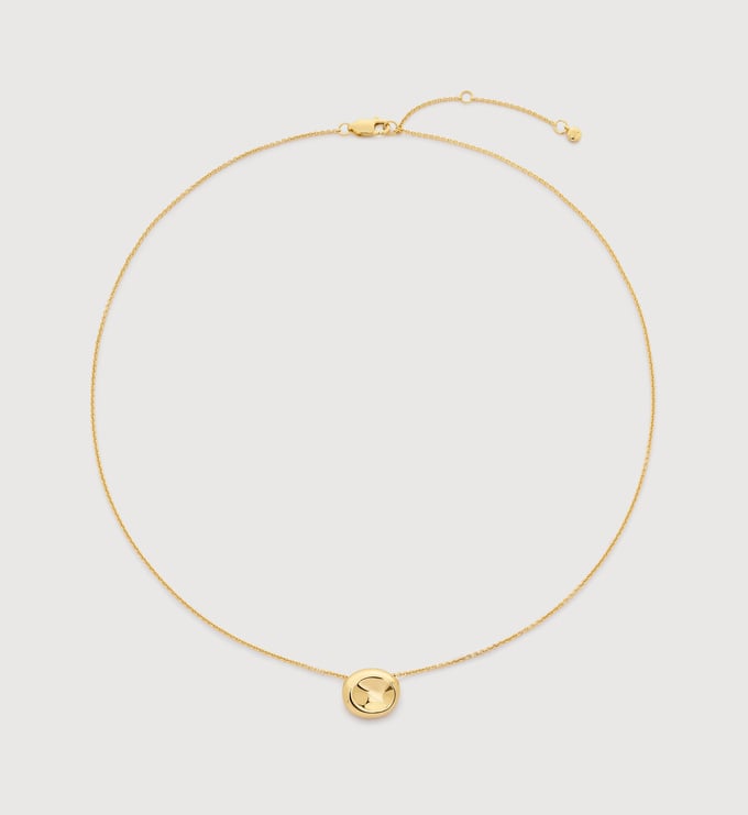 Gold Vermeil Aria Chain Necklace - Monica Vinader