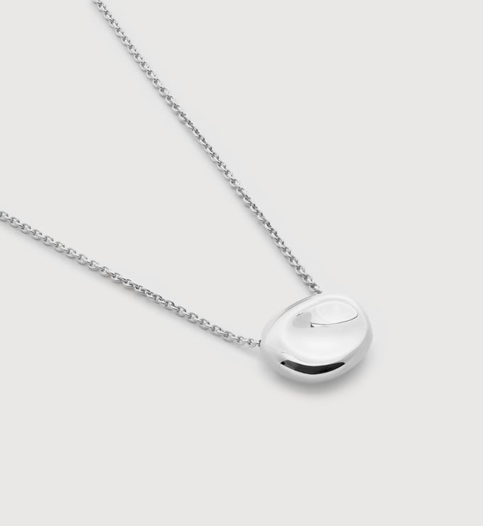 Sterling Silver Aria Chain Necklace - Monica Vinader