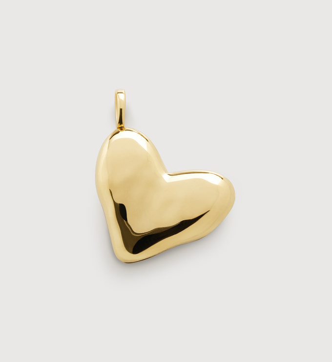 Gold Heart Locket - Monica Vinader