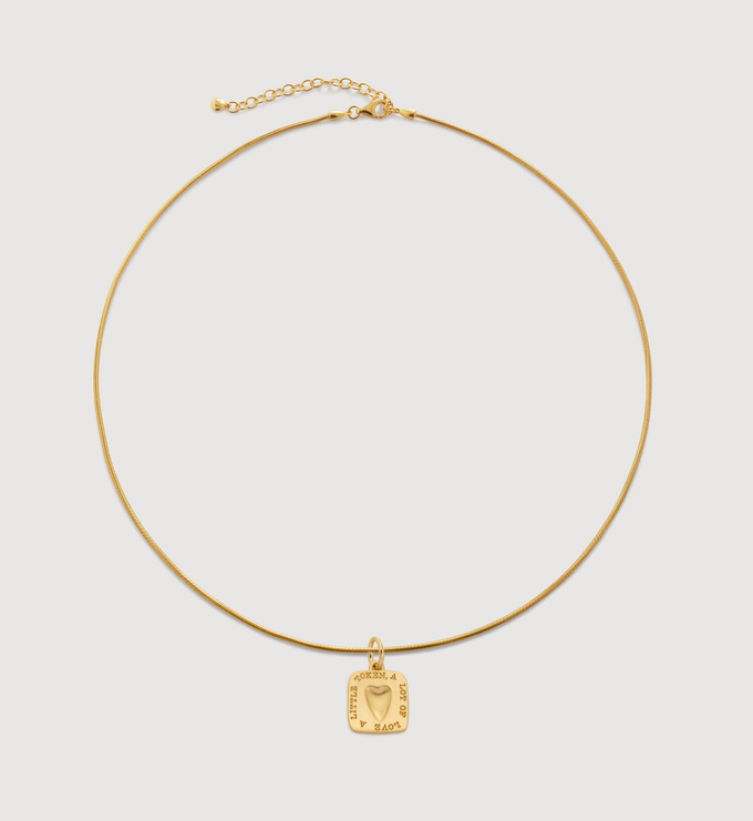 Love Token Pendant Charm Necklace - Monica Vinader