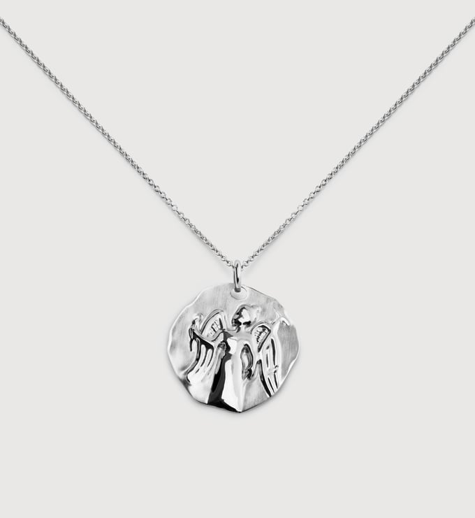Sterling Silver Virgo Zodiac Chain Necklace - Monica Vinader
