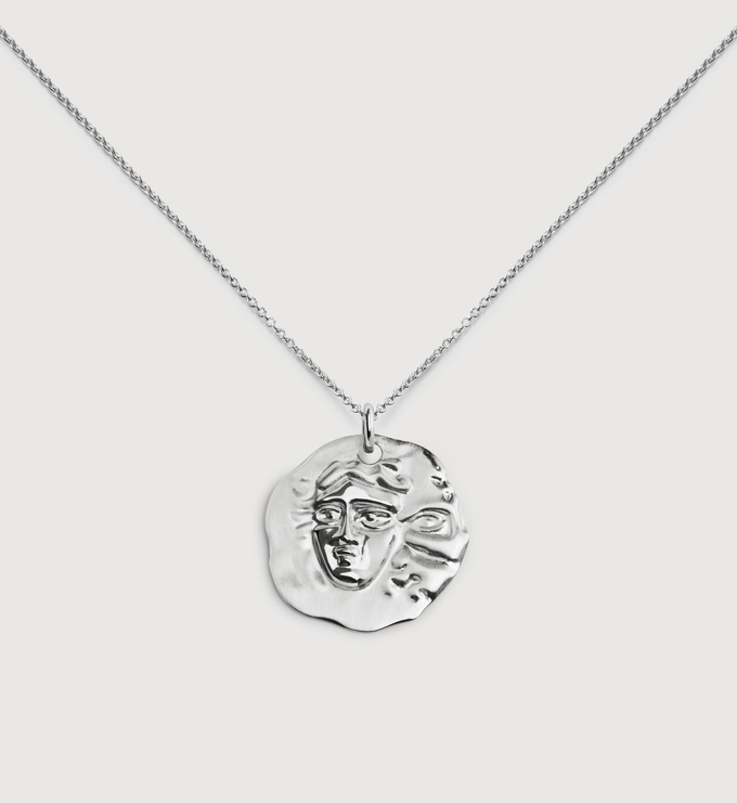 Sterling Silver Gemini Zodiac Chain Necklace - Monica Vinader