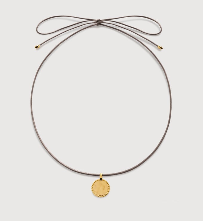 Cotton Cord Deia Beaded Necklace - Monica Vinader