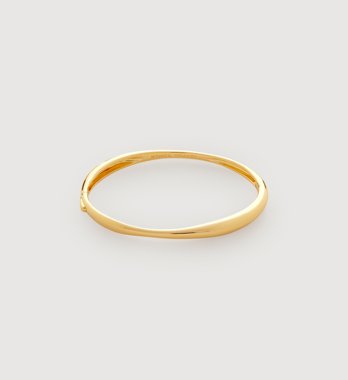 Gold Vermeil Nura Reef Bangle - Monica Vinader