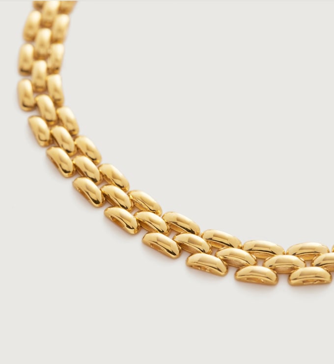Gold Vermeil Heirloom Necklace - Monica Vinader