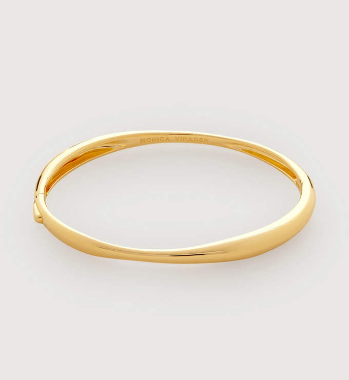 Gold Vermeil Nura Reef Bangle - Monica Vinader