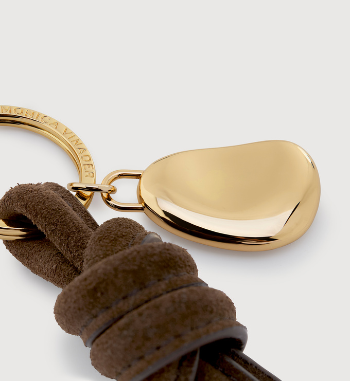 Aria Pebble Bag Charm - Monica Vinader