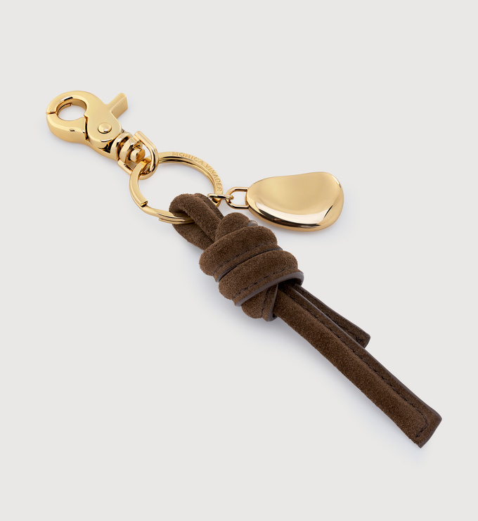 Aria Pebble Bag Charm - Monica Vinader