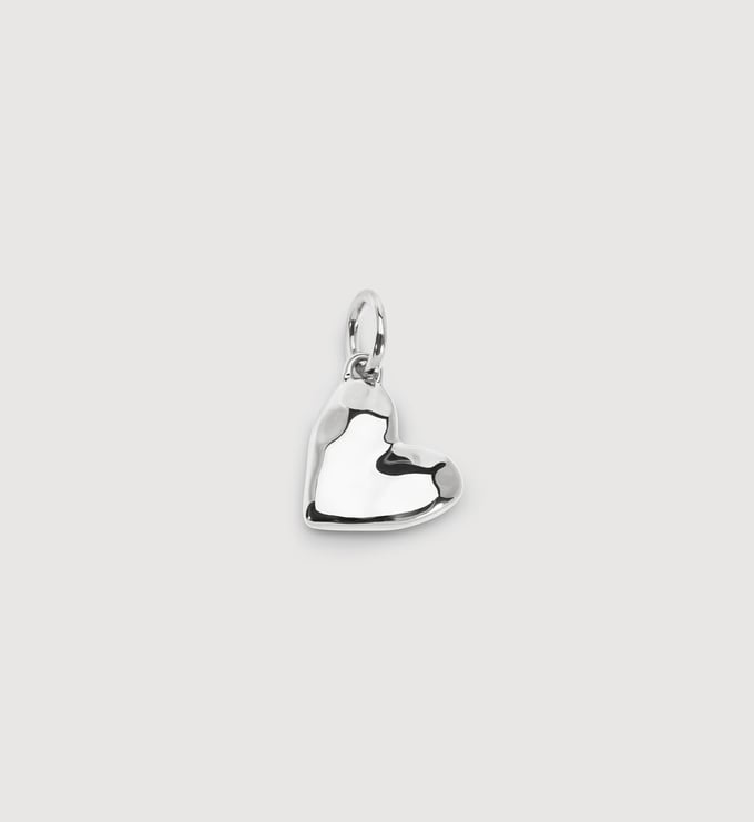 Sterling Silver Heart Pendant - Monica Vinader