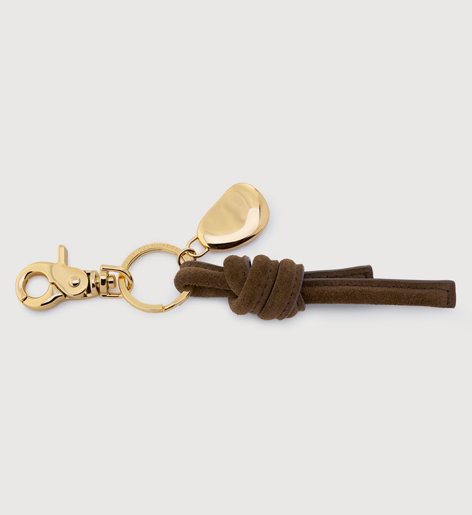 Zinc Aria Pebble Bag Charm - Monica Vinader