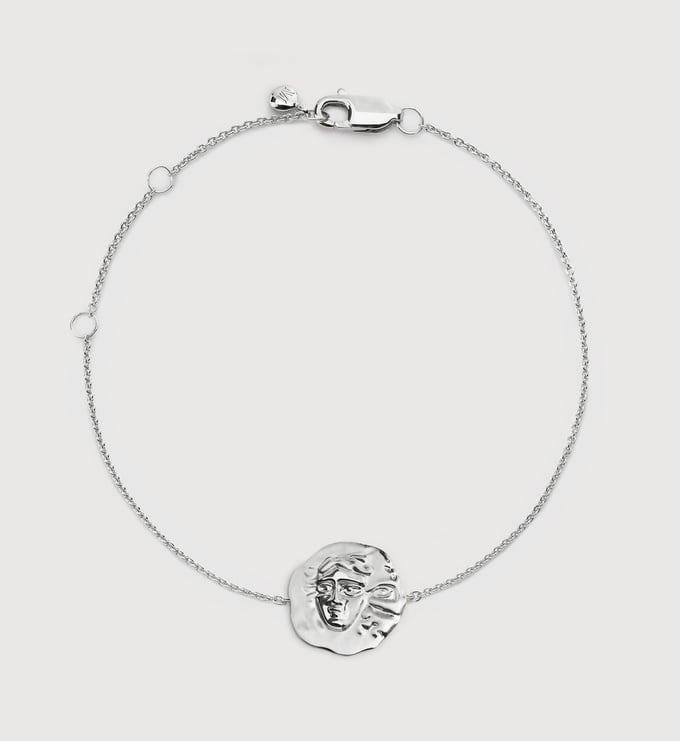 Sterling Silver Gemini Zodiac Chain Bracelet - Monica Vinader