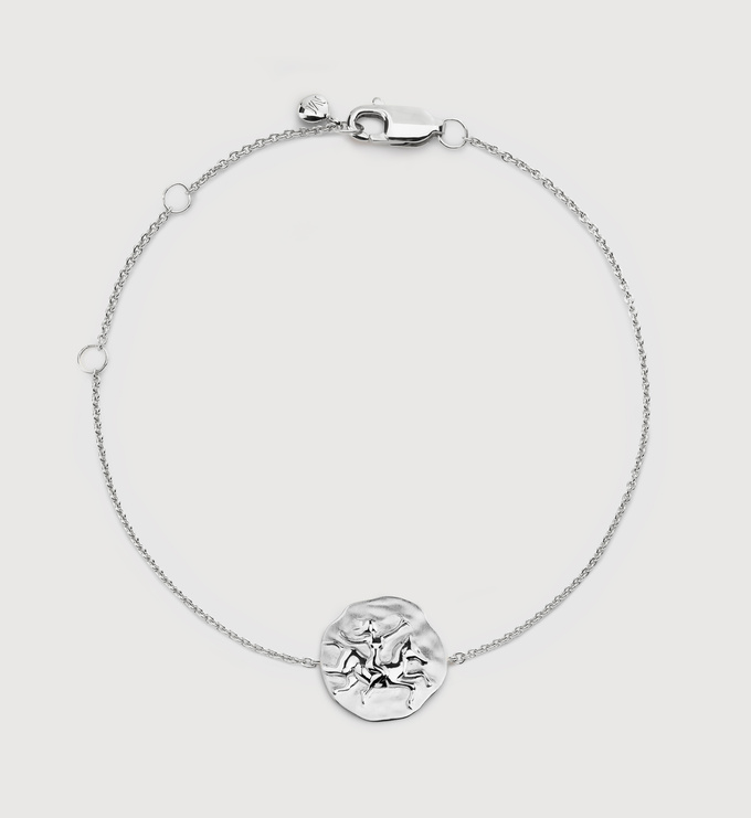 Sterling Silver Sagittarius Zodiac Chain Bracelet - Monica Vinader