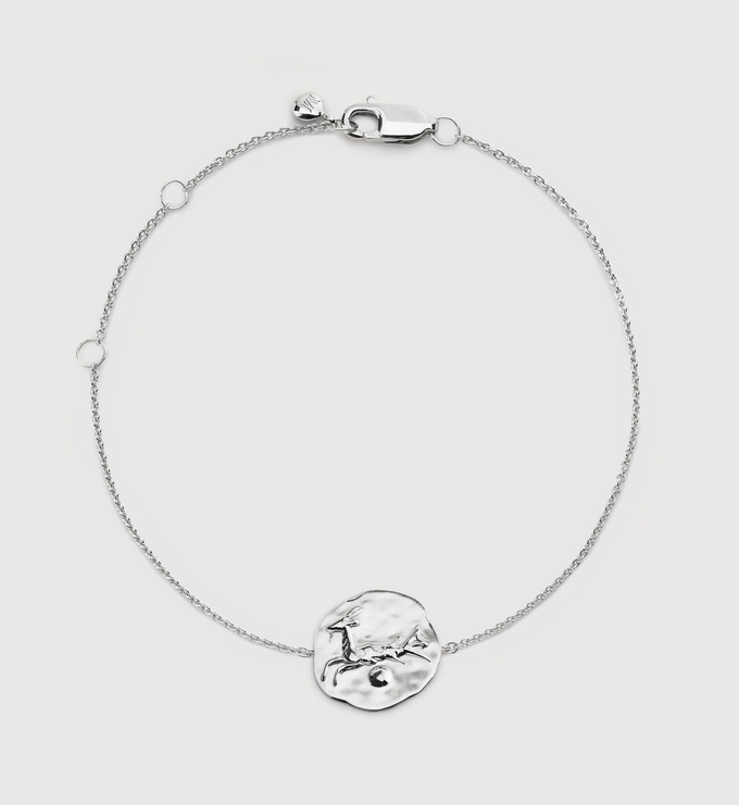 Sterling Silver Capricorn Zodiac Chain Bracelet - Monica Vinader