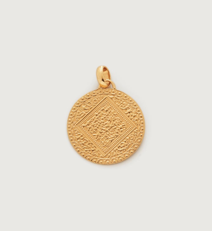 Gold Vermeil Marie Pendant - Monica Vinader