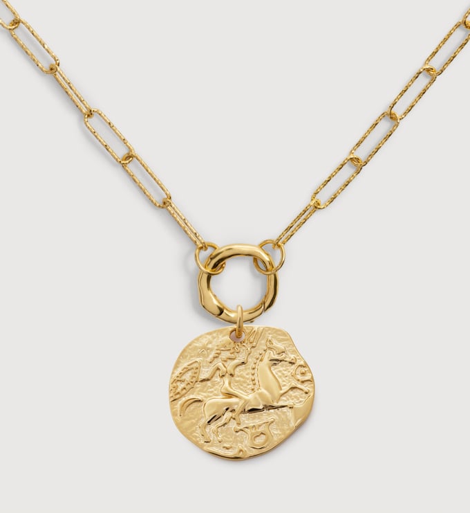 Goddess Pendant Alta Charm Necklace - Monica Vinader