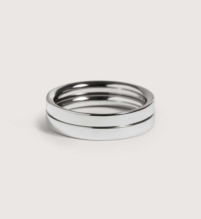 Essential Stacking Ring Set - Monica Vinader