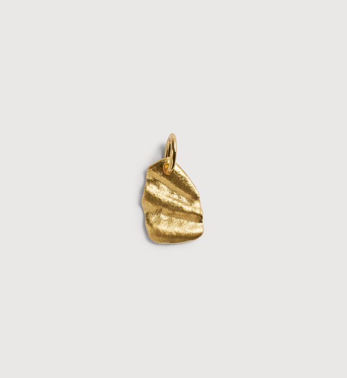 Gold Vermeil Fragments Small Pendant - Monica Vinader