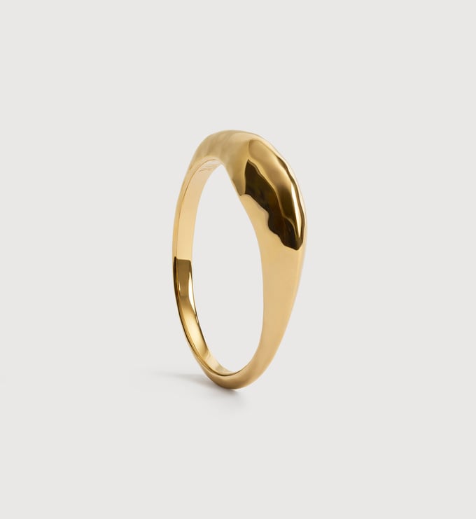 Gold Vermeil Deia Ring - Monica Vinader