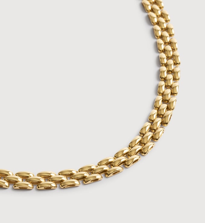 Gold Vermeil Heirloom Necklace - Monica Vinader