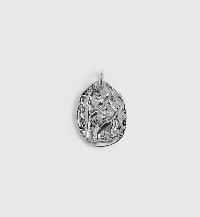 Sterling Silver St Christopher Pendant - Monica Vinader