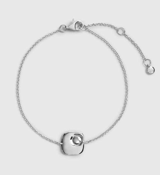 Sterling Silver Amaia Chain Bracelet - Monica Vinader