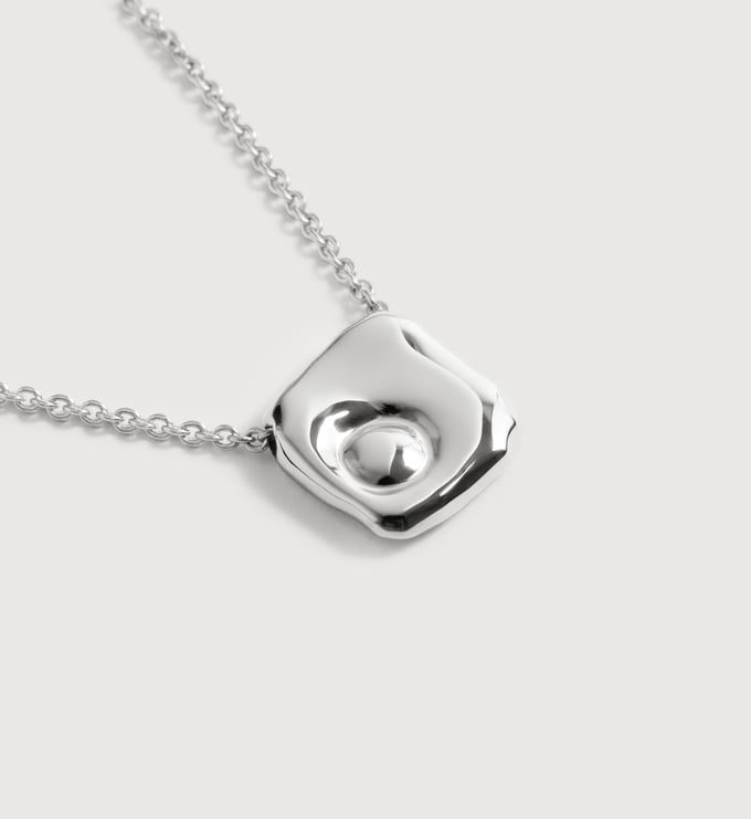 Sterling Silver Amaia Chain Necklace - Monica Vinader