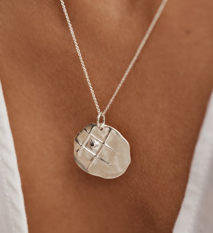 Sterling Silver Journey Pendant - Monica Vinader