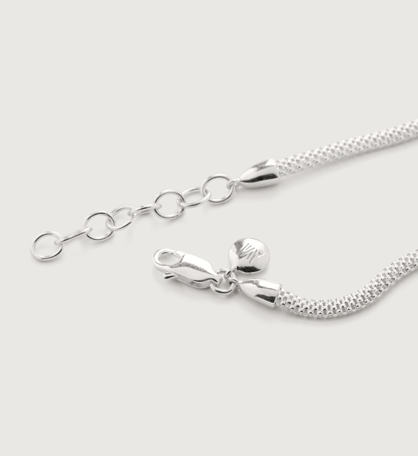 Heirloom Woven Fine Chain Bracelet in Sterling Silver Jewellery by