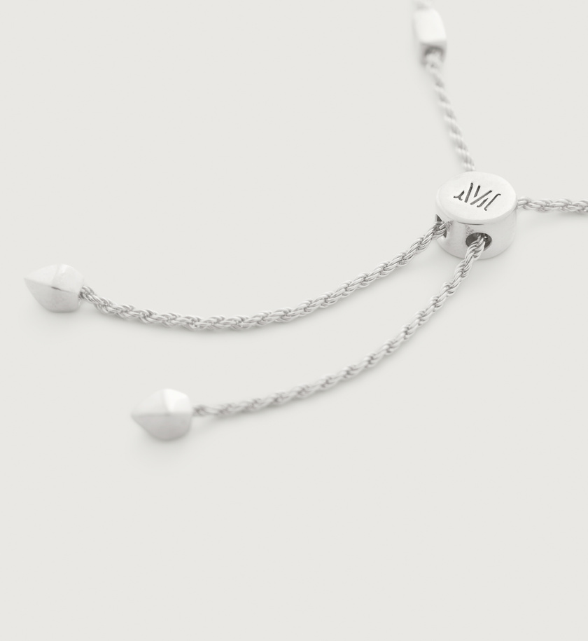 Corda Fine Chain Friendship Bracelet in Sterling Silver Jewellery by