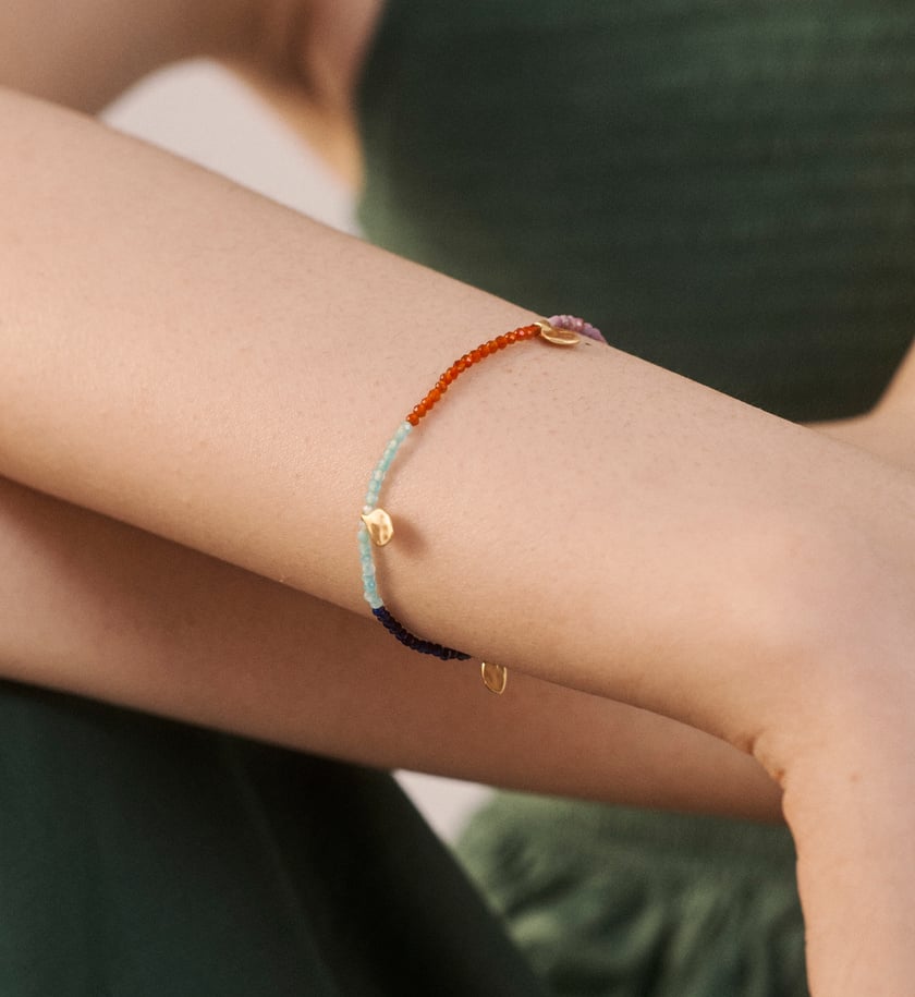 18K Willow Beaded Bracelet