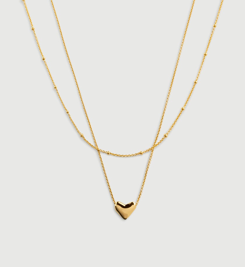 Vinga | Multi-Heart Chain Necklace