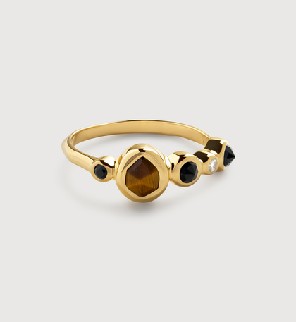 VALERE TIGERS EYE VENOM RING MULTI main image 1