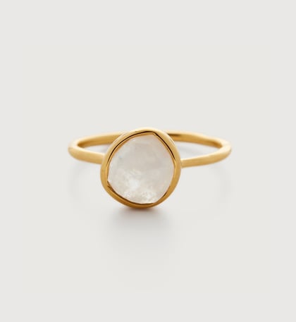 Siren Stacking Ring in 18ct Gold Vermeil on Sterling Silver and ...