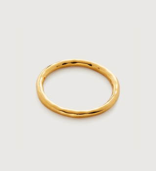 MV Siren™ Hammered Ring in 18k Gold Vermeil on Sterling Silver ...