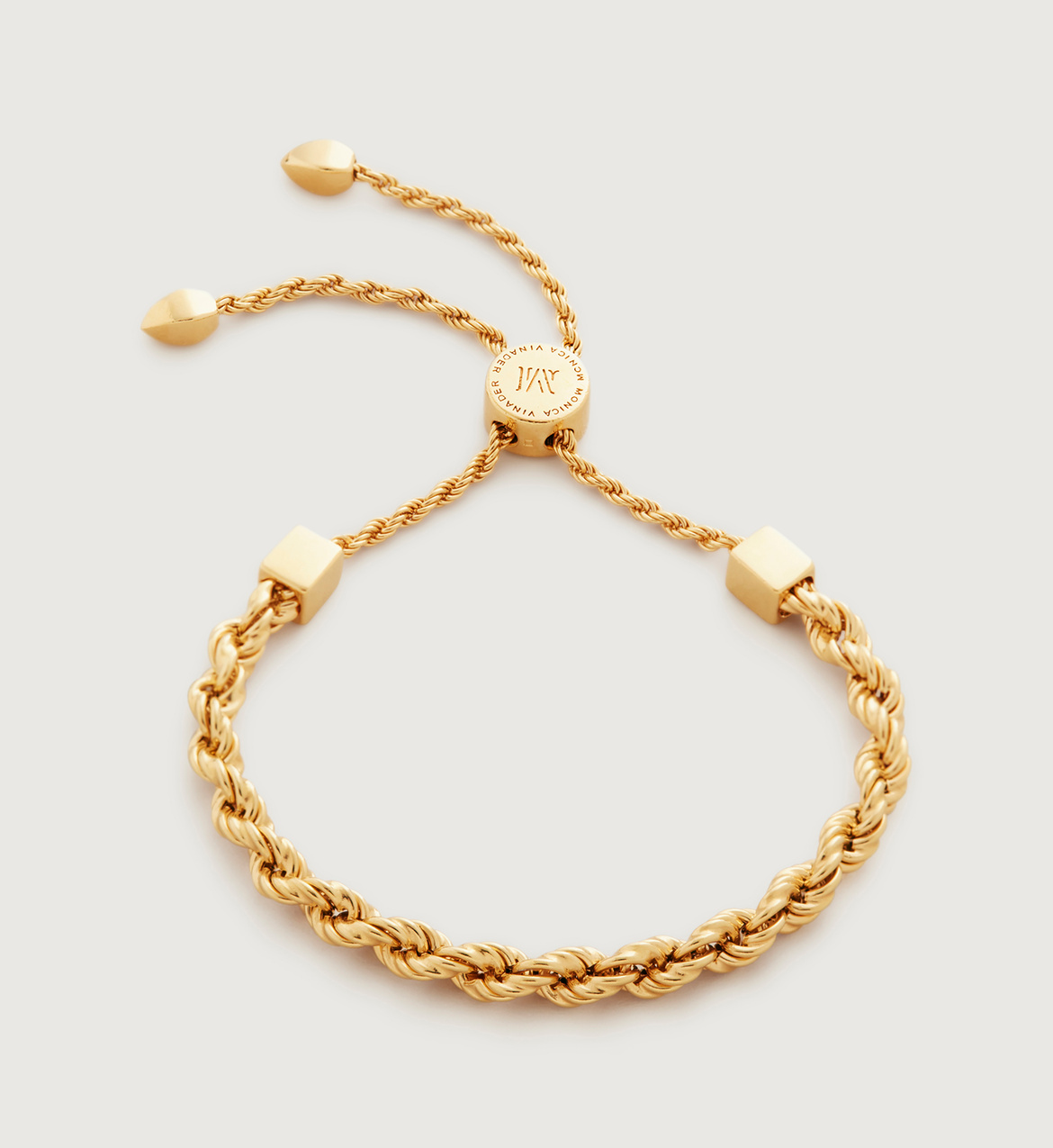 Corda Friendship Chain Bracelet in 18k Gold Vermeil on Sterling Silver