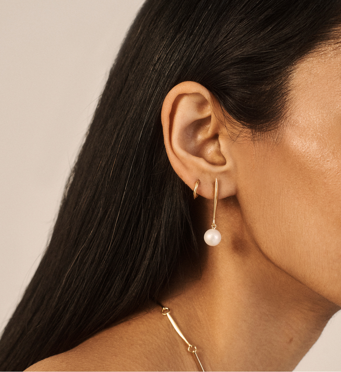 Nura Round Pearl Drop Earrings In 18k Gold Vermeil On Sterling Silver nura-round-pearl-drop-earrings-in-18k-gold-vermeil-on-sterling-silver