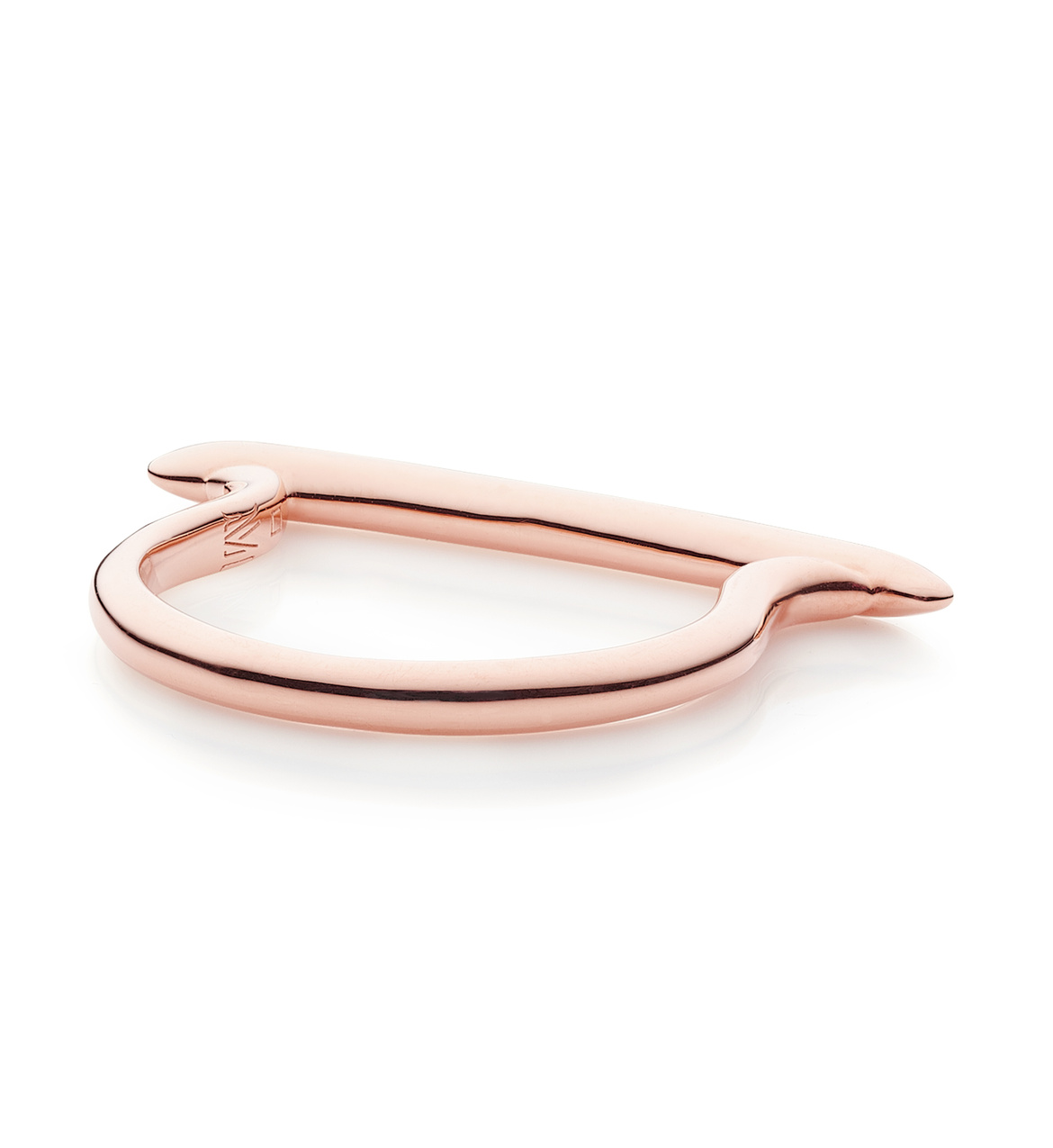 Skinny Stacking Ring in 18ct Rose Gold Vermeil on Sterling Silver and ...