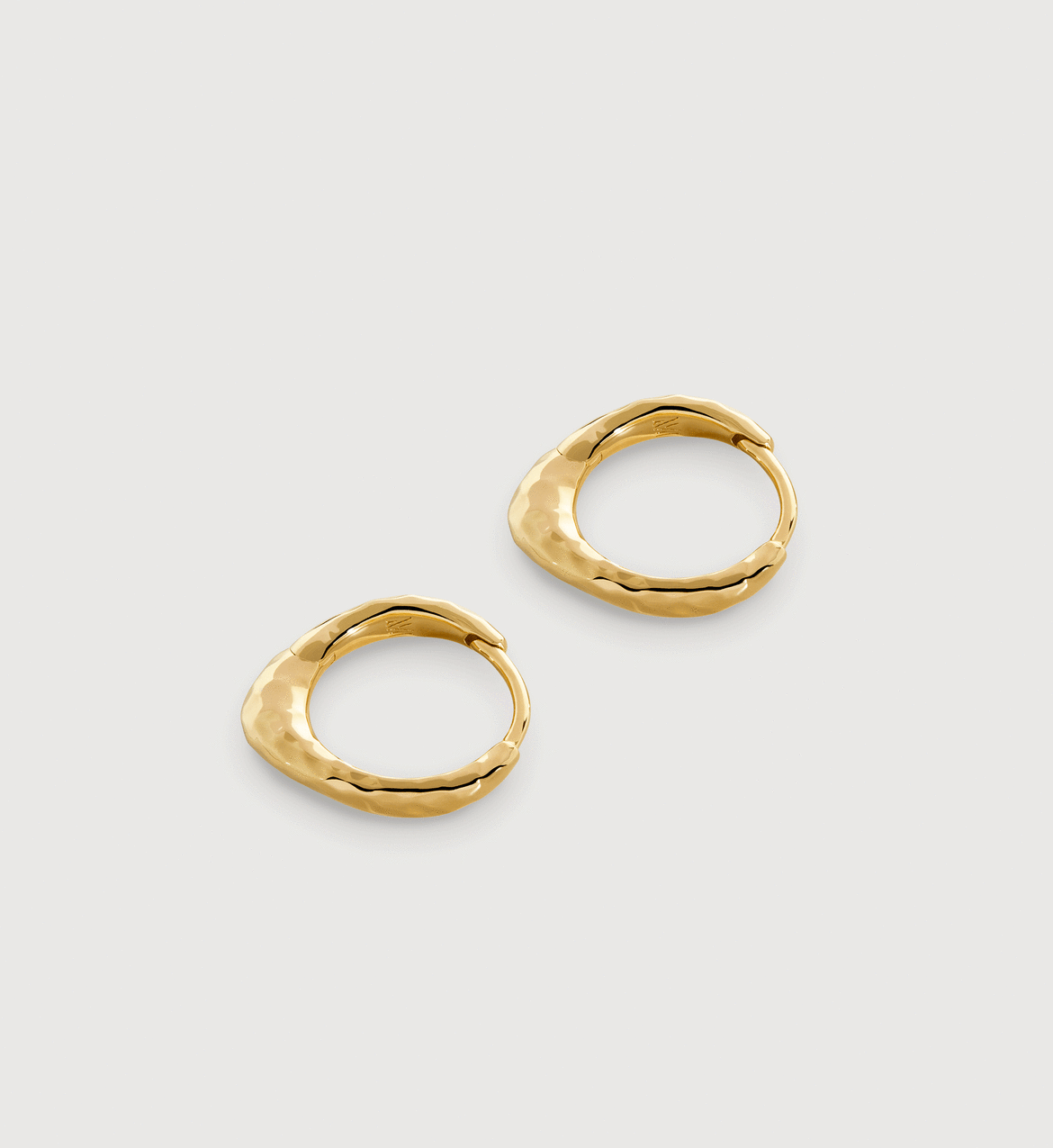 MV Siren™ Tapered Huggie Earrings in 18k Gold Vermeil on Sterling