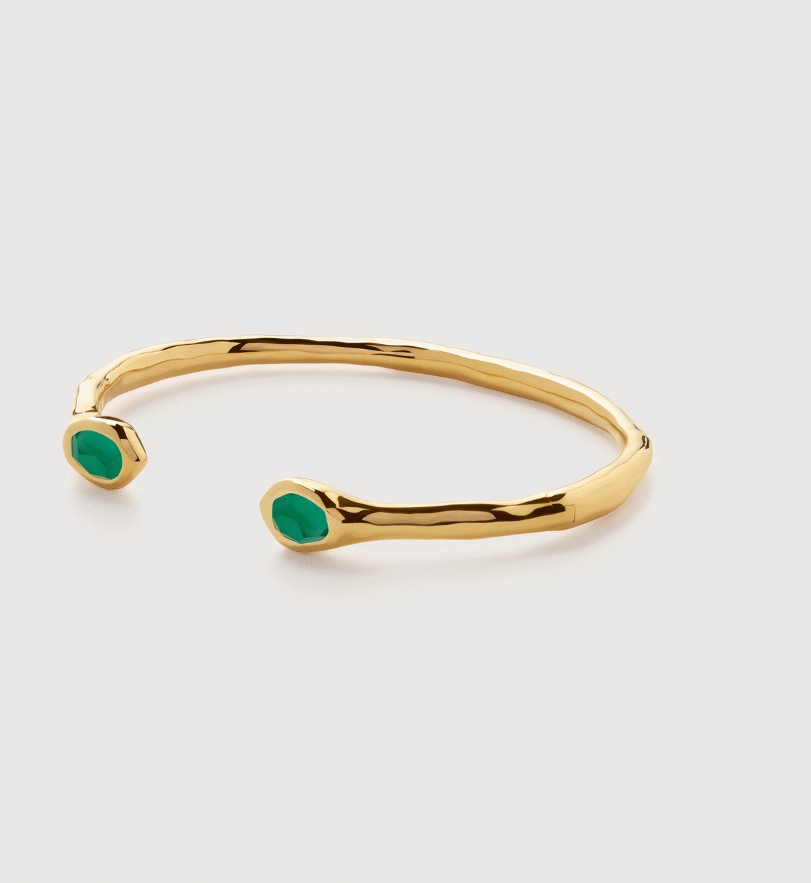 Odyssey Double Row Gold Cuff