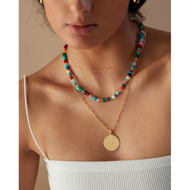 wym_official_ ⁡ ANCHOR TWIST SHORT NECKLACE ¥4,400 - tax in
