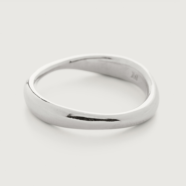 Nura Reef Stacking Ring in Sterling Silver | Jewellery by