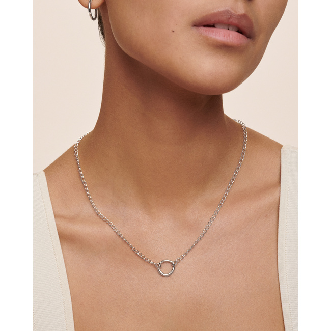 Capture Chain Necklace 48cm/19' in Sterling Silver | Jewellery by