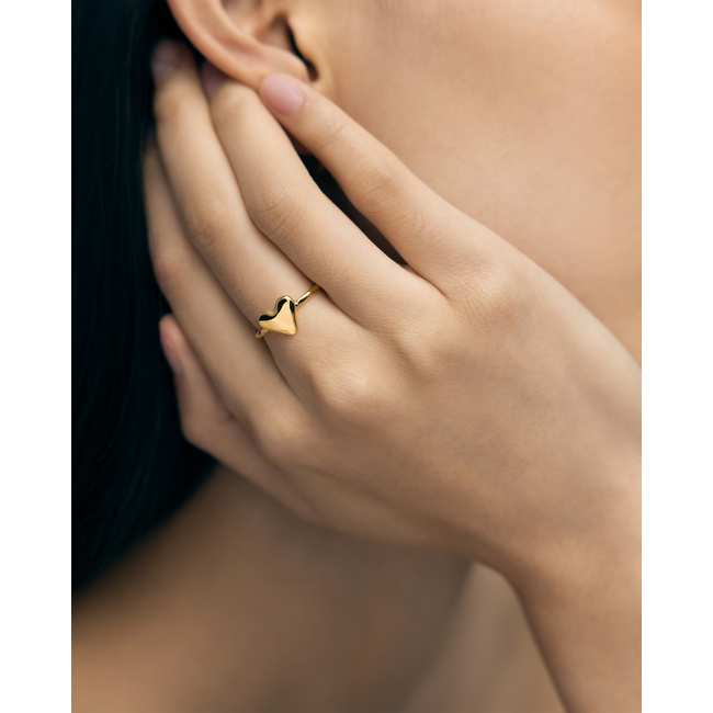 【MONICA VINADER】Heart Stacking Ring ハートリング 22311342-mv-2025-q1-heart-ring