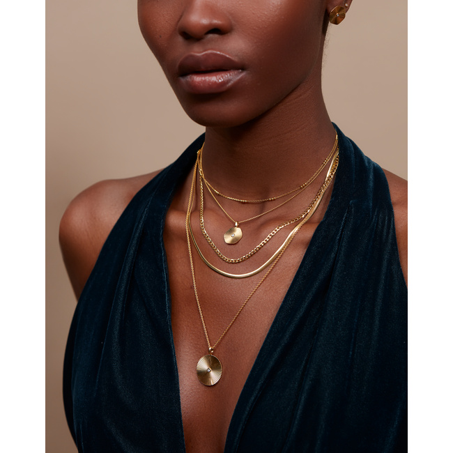 Rolo Chain Necklace in 18k Gold Vermeil on Sterling Silver