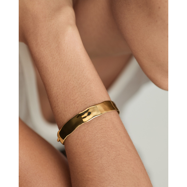 MV Siren™ Muse Bold Bangle in 18k Gold Vermeil on Sterling Silver