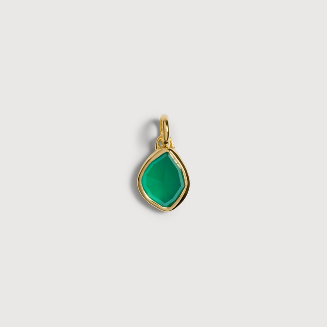 Siren Small Nugget Pendant Charm in 18ct Gold Vermeil on Sterling